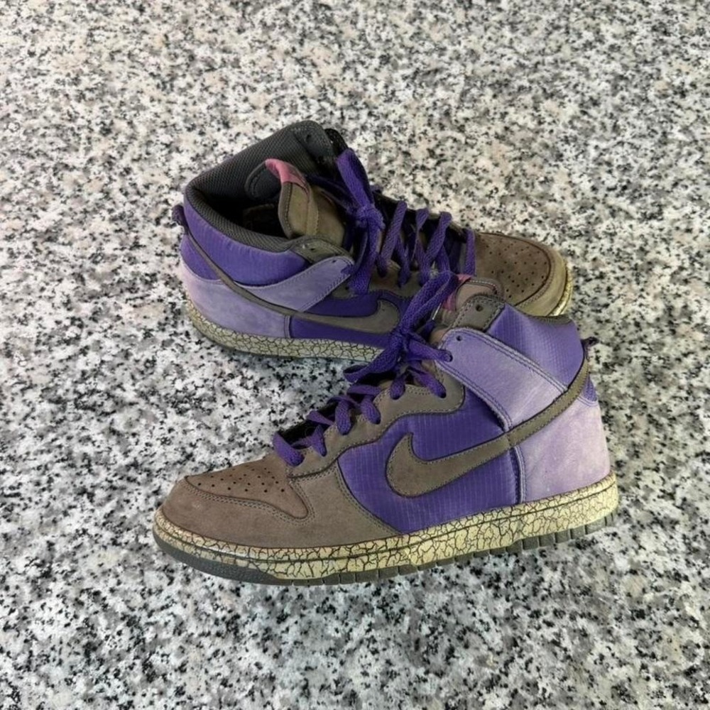 Nike Dunk High Earthquake Vtg Rare Sneaker Shoe M8.5 306398